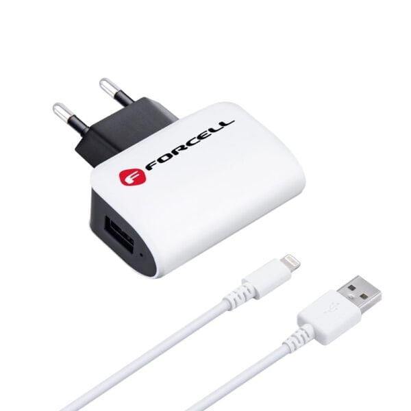 forcell-adapter-1a-usb-kimenettel-lihgting-tolto-kabel