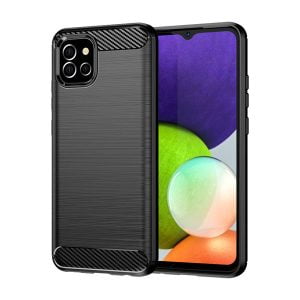 Carbon védőtok – Samsung Galaxy A02s fekete