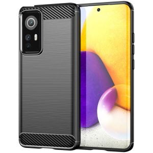 Carbon védőtok – Xiaomi Mi 11T Pro / Mi 11T fekete